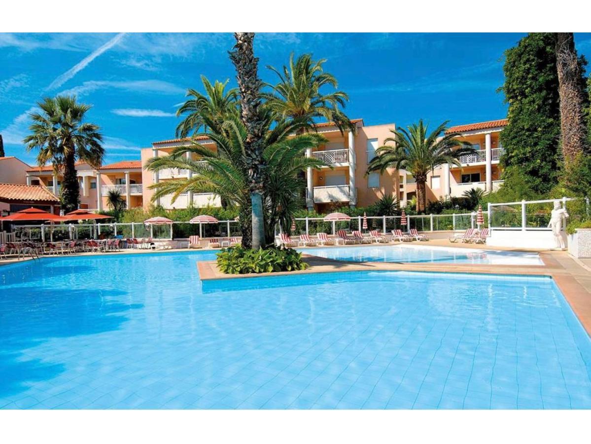 T2 A/C Cote D'Azur, Piscine, Plage A 350M, Wifi Валлоріс Екстер'єр фото